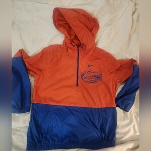 Nike Women's FLORIDA GATORS JACKET Two-Tone Orange and Blue